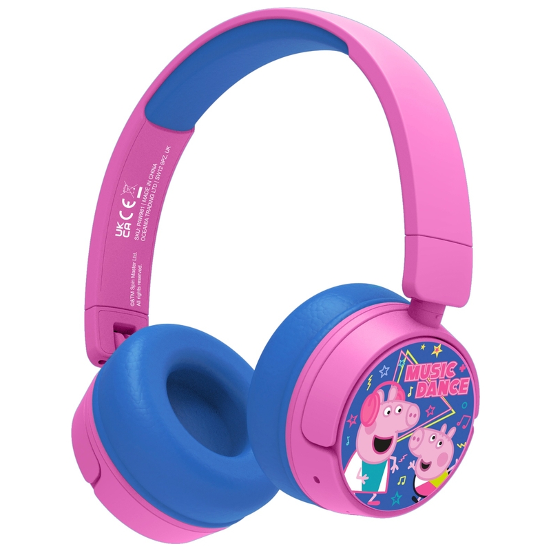 Peppa Pig Kids' Wireless Bluetooth Headphones Smyths Toys UK