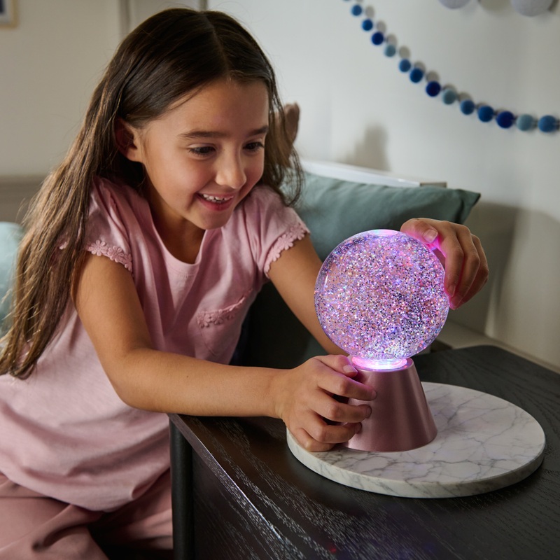 Lampe Boule à Paillettes