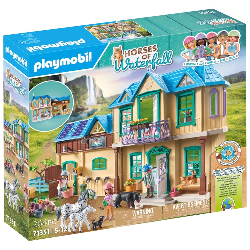 Playmobil - Horses of Waterfall 71351 Ranch de la Cascade