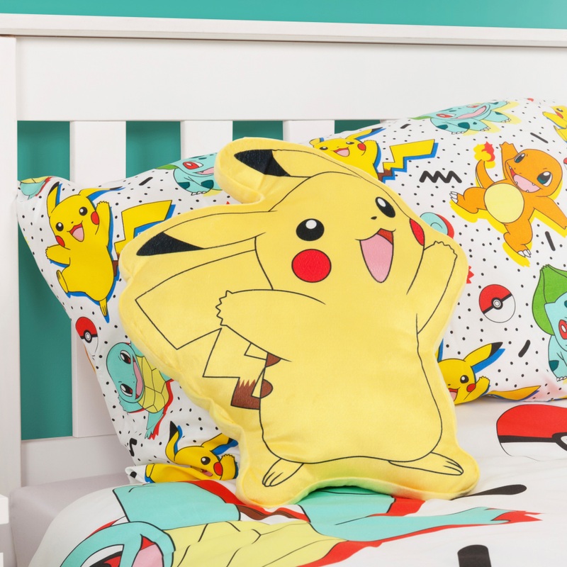 Pokémon Kussen Pikachu geel