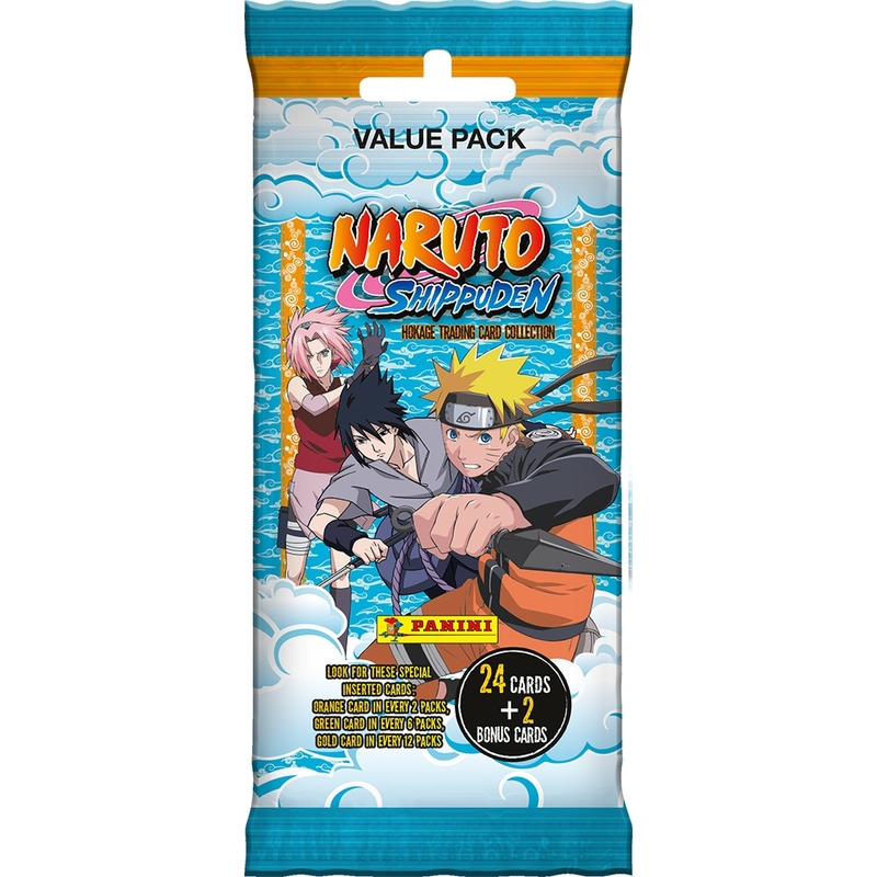 Panini Naruto Shipudden Verzamelkaarten Fat Pack assorti
