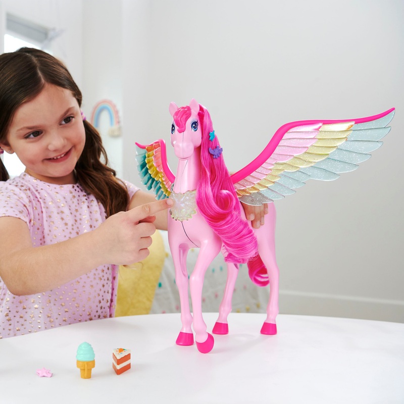Barbie - Pégase Avec Sons et Lumières