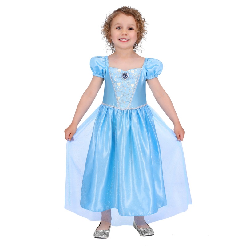 Déguisement Princesse Taille 3-5 Ans - Bleu