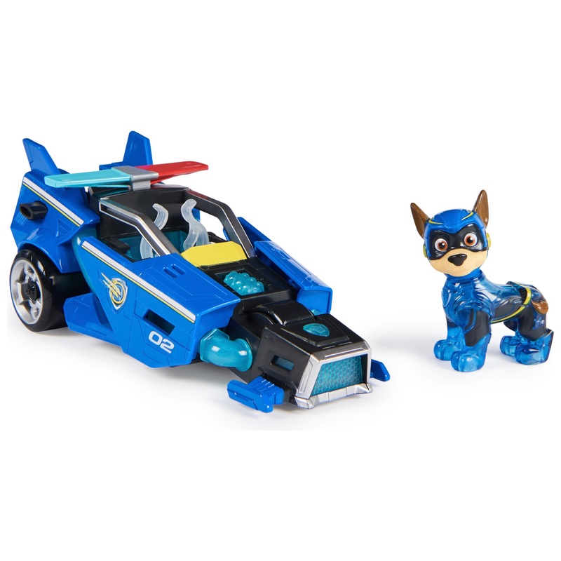 La Pat'Patrouille - Figurine Chase et son Véhicule