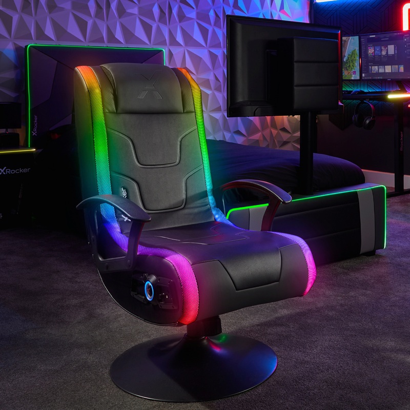 X Rocker - Chaise Gaming Veleno RGB