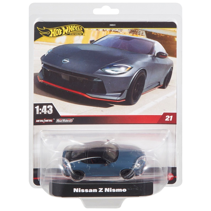 Hot Wheels Premium Nismo HML14 ミニカー Hot Wheels Premium Diecast Car Nissan Z Nismo 1:43 Scale