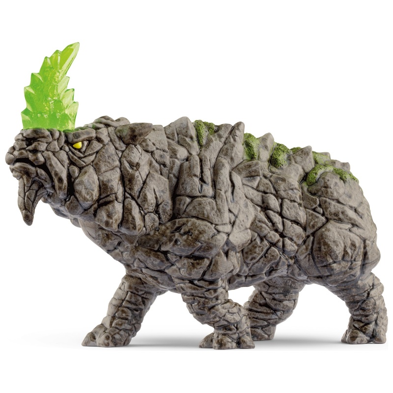 Schleich - Eldrador Créatures 70157 Figurine Rhino de Pierre