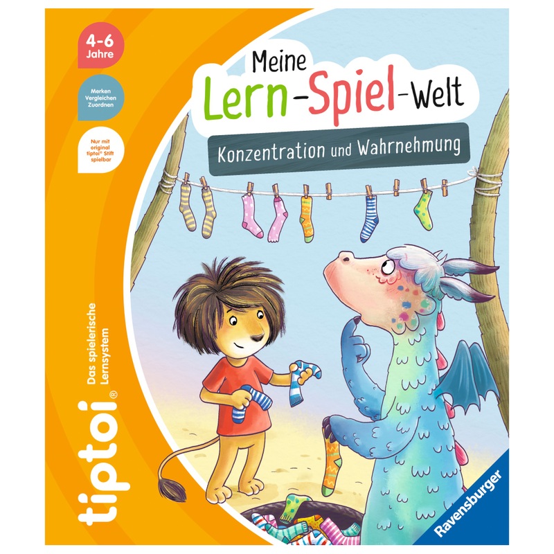 tiptoi Buch Meine Lern-Spiel-Welt: Konzentration und Wahrnehmung
