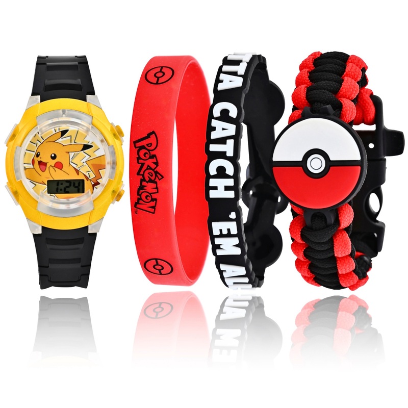 Pokémon Horloge en Armbanden Set