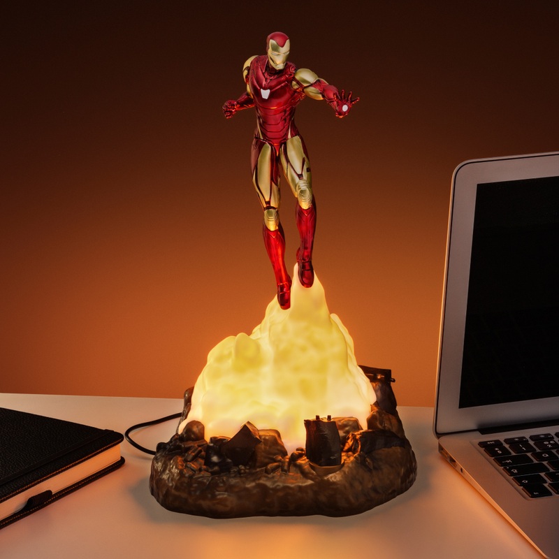 Marvel - Lampe Diorama Iron Man