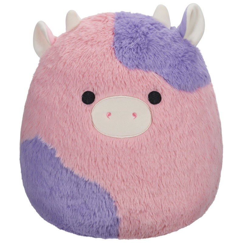 Squishmallows Fuzz-A-Mallows Knuffel Patty de Koe 30 cm