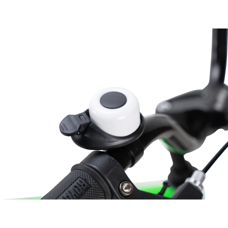 20 Inch Freestyle 3 Bike Green UK action shot