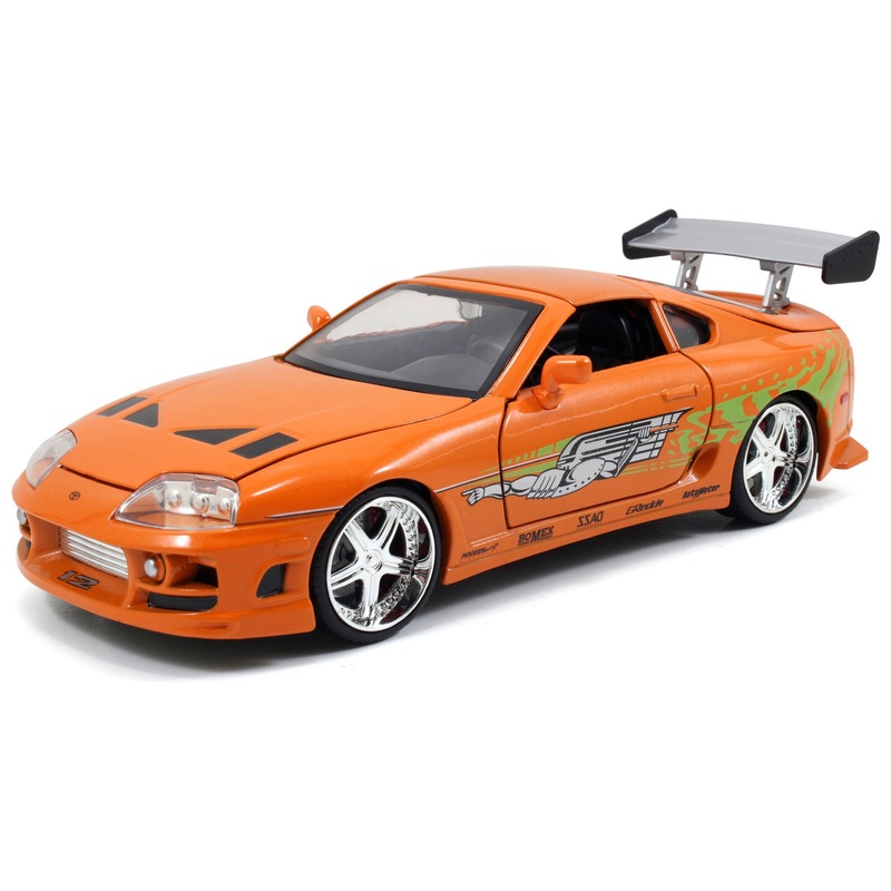 Jada Toys Fast & Furious Diecast Speelgoedauto1995 Brians Toyota Supra 1:24