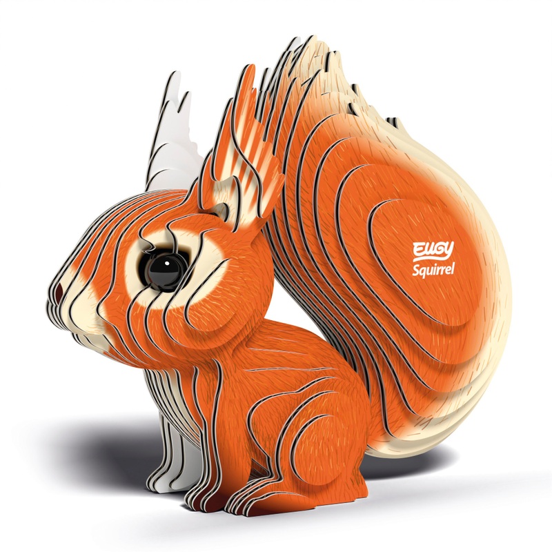 EUGY 3D Model Kit 083: Squirrel