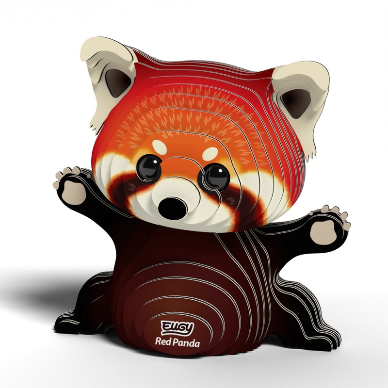 EUGY 3D Model Kit 126: Red Panda