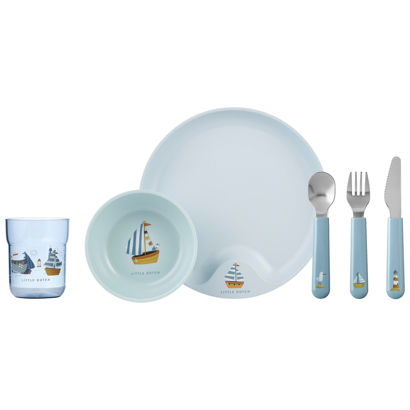 Little Dutch Mepal Mio Kinderservies 6-delig Sailors Bay