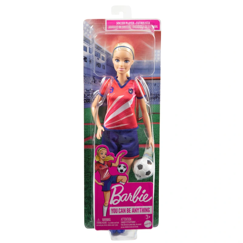 Barbie doll gift for football fans UK