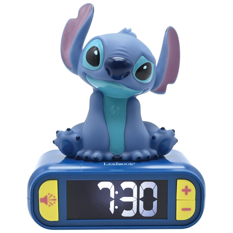 Disney Stitch Alarm Clock Night Light UK character design