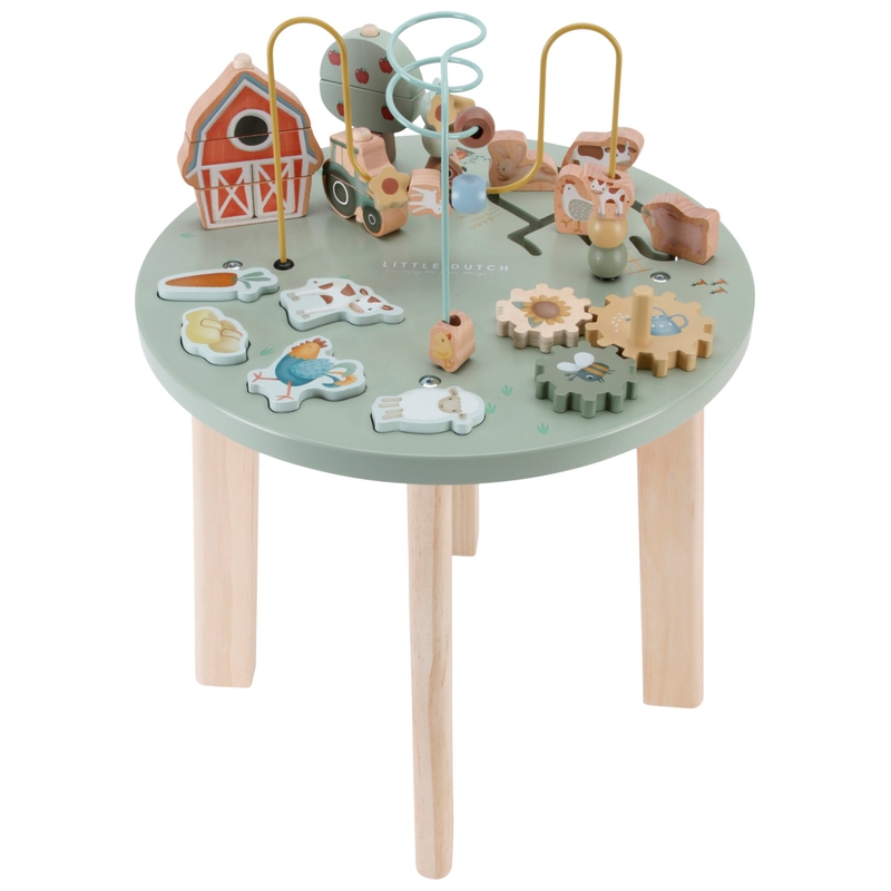 Little Dutch Houten Activiteiten Tafel Little Farm