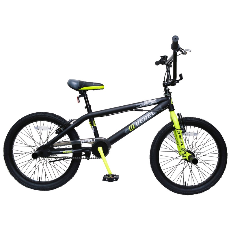 20 Inch Rebel BMX Bike Yellow