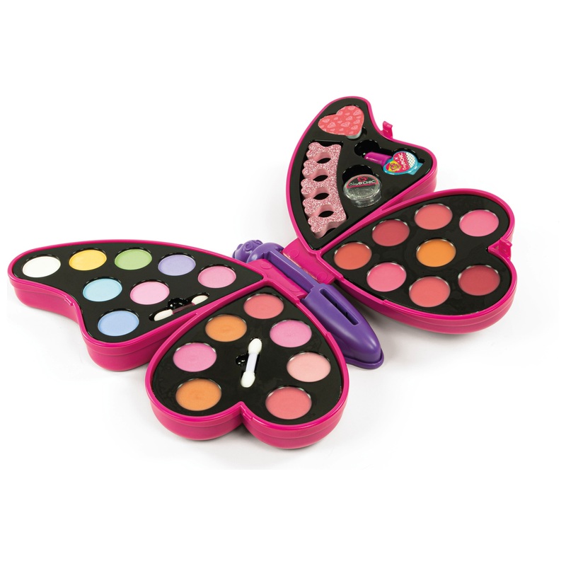 Clementoni - Crazy Chic Beauty Coffret de Maquillage Papillon