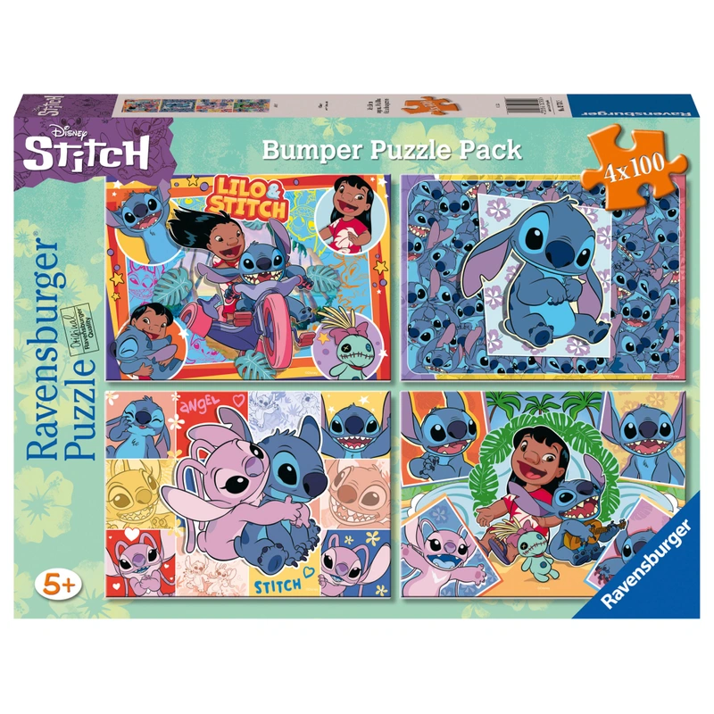 Ravensburger Disney Stitch Jigsaw Puzzles Bumper Pack UK