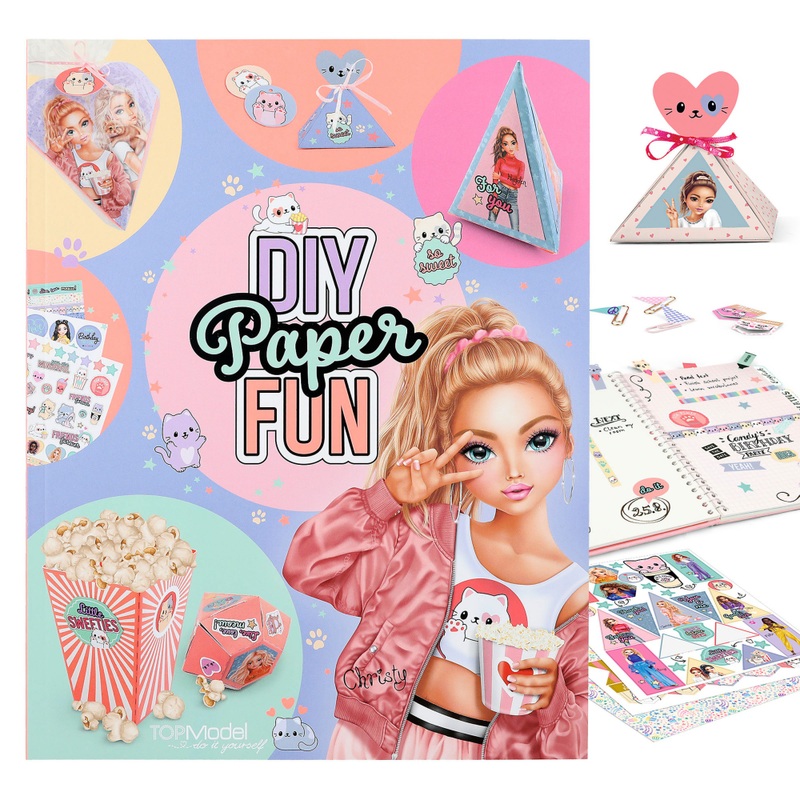 TopModel DIY Paper Fun Activiteitenboek Cutie Star