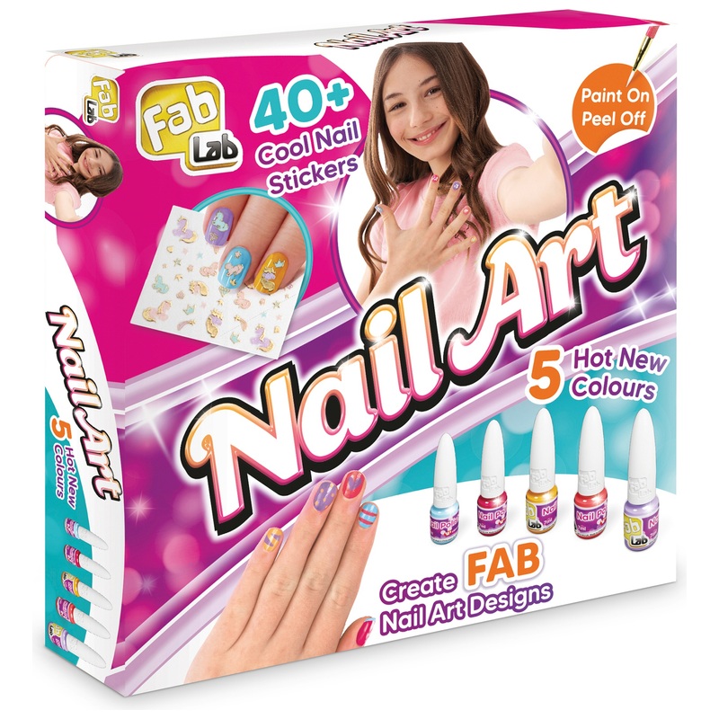 Fab-Lab - Coffret de Manucure Nail Art