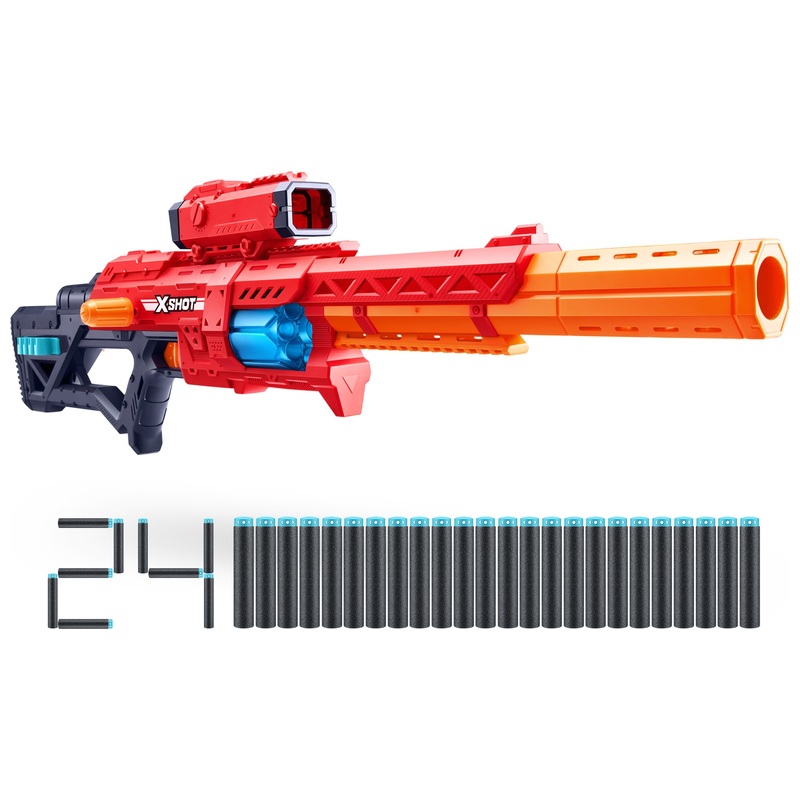 XSHOT - Blaster Excel Ranger avec 8 Fléchettes