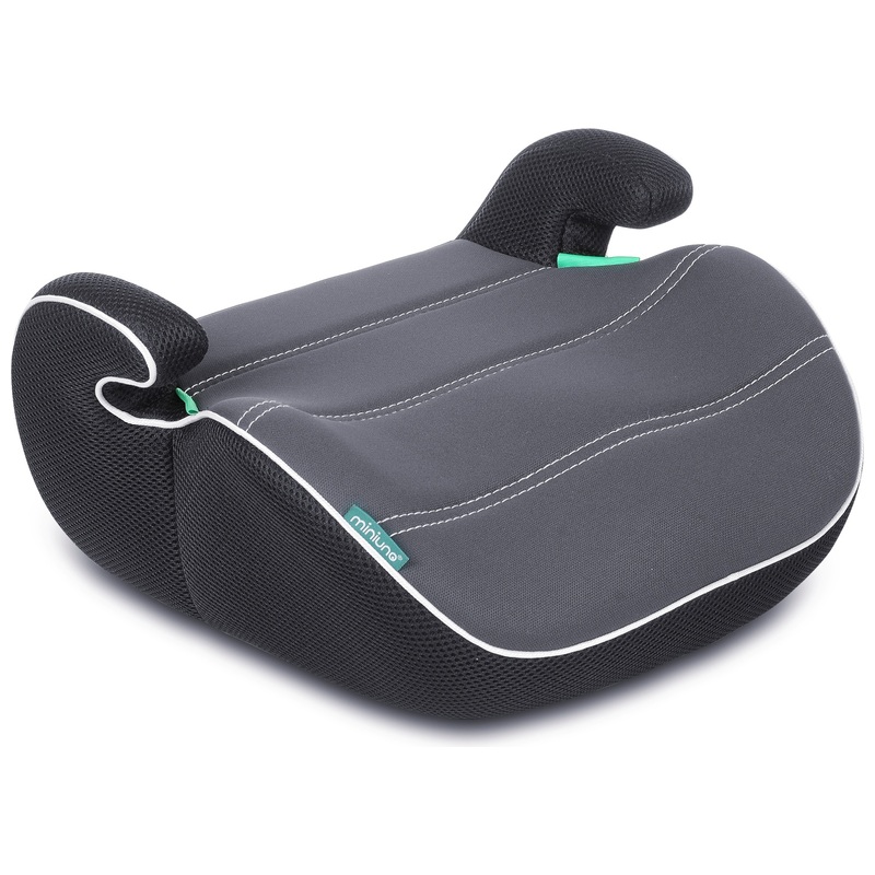 miniuno Zitverhoger Boosta R129 i-Size 125-150 cm grijs/zwart