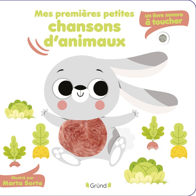Livre Sonore À Toucher - Mes Premières Petites Chansons d'Animaux