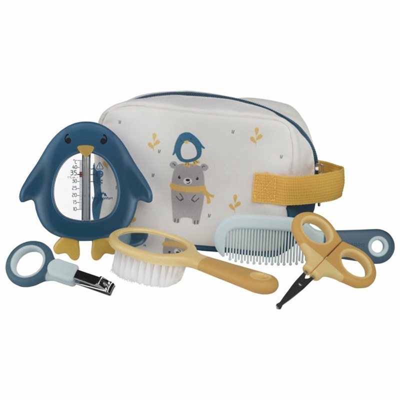 Bébé Confort - Trousse de Toilette Bébé et Accessoires de Soin Sweet Artic Blue