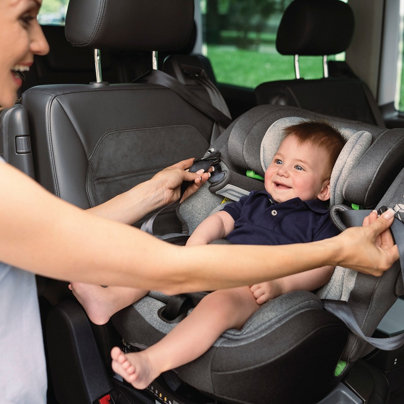 Osann Autostoel One360 i-Size 40-150 cm Draaibaar Meegroei Kinderzitje Universe Grey grijs