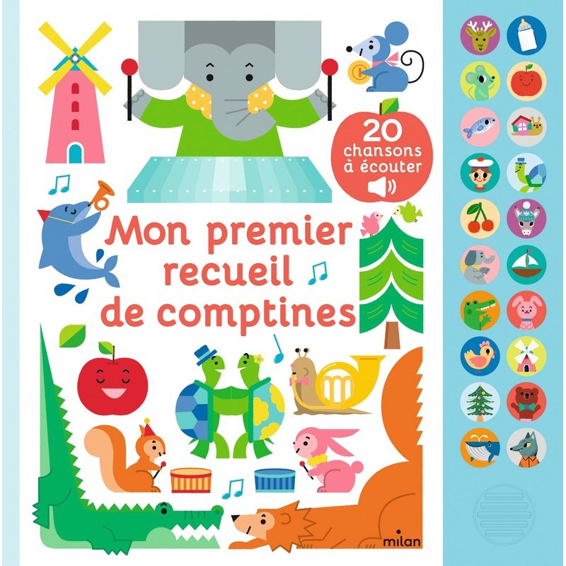 Livre Sonore - Mon Premier Recueil de Comptines