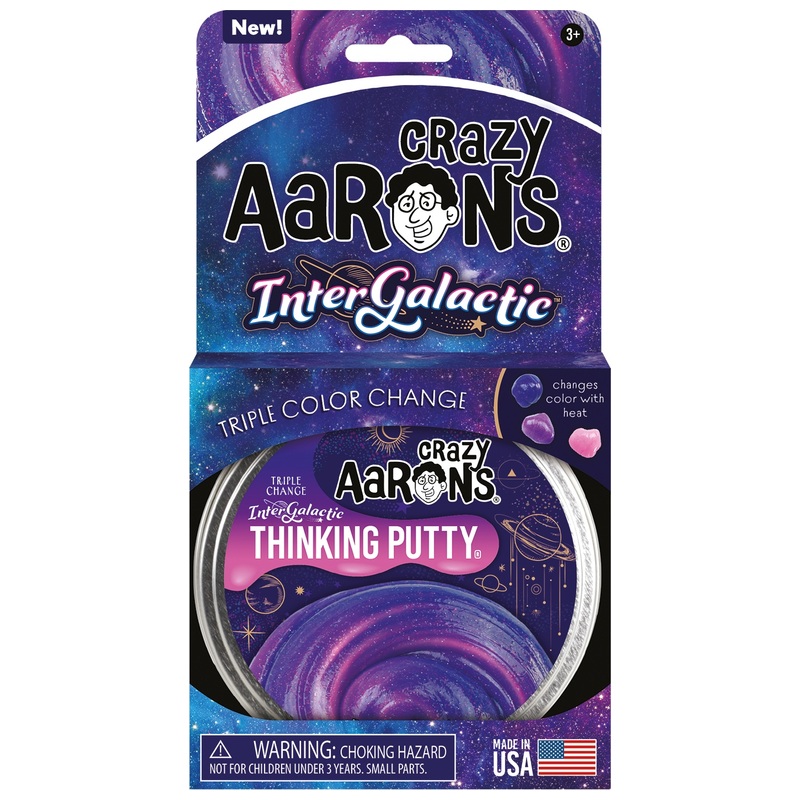 Crazy Aaron's Thinking Putty Triple Change Intergalactic