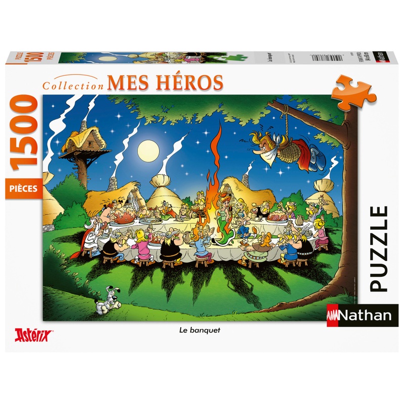 Astérix - Puzzle le Banquet 1500 Pièces