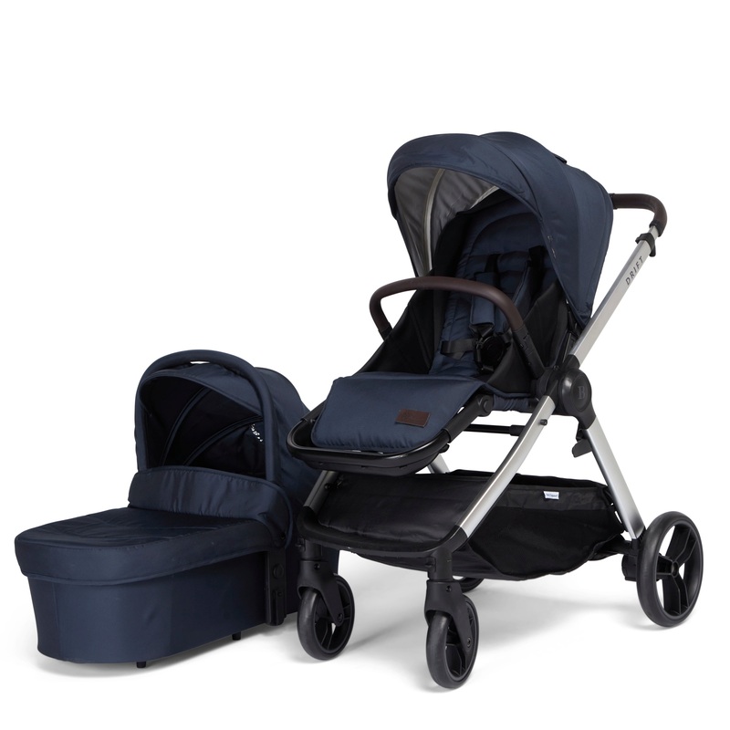 Drift by Baby Elegance 3-in-1 Travel System with R129 Car Seat Navy