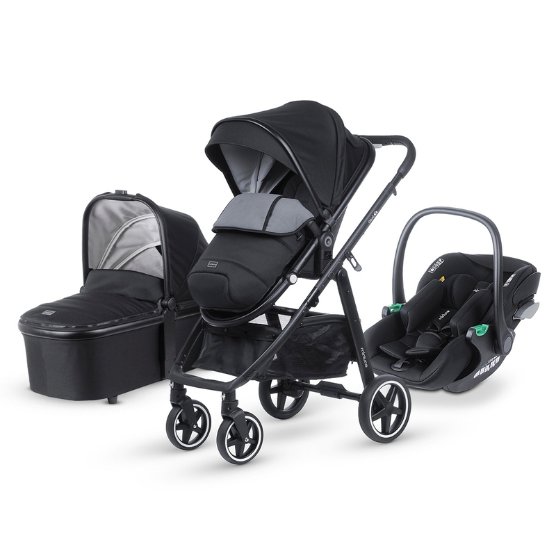 miniuno Cloud 3-in-1 Travel System with Recliniie R129 Car Seat