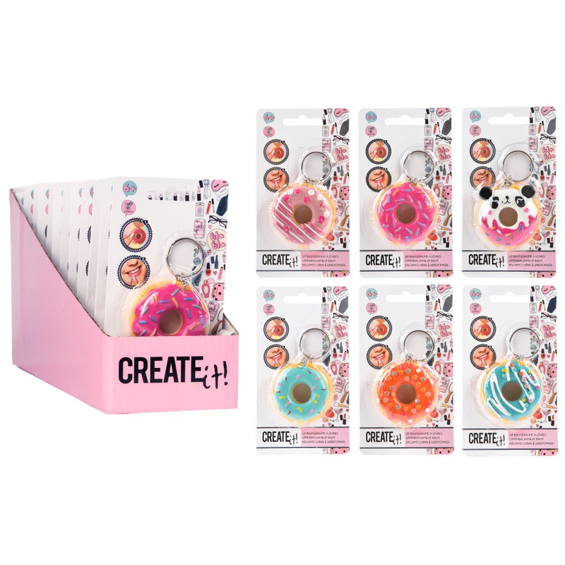 Create It! - Baume à Lèvres Donut - Modèle Aléatoire