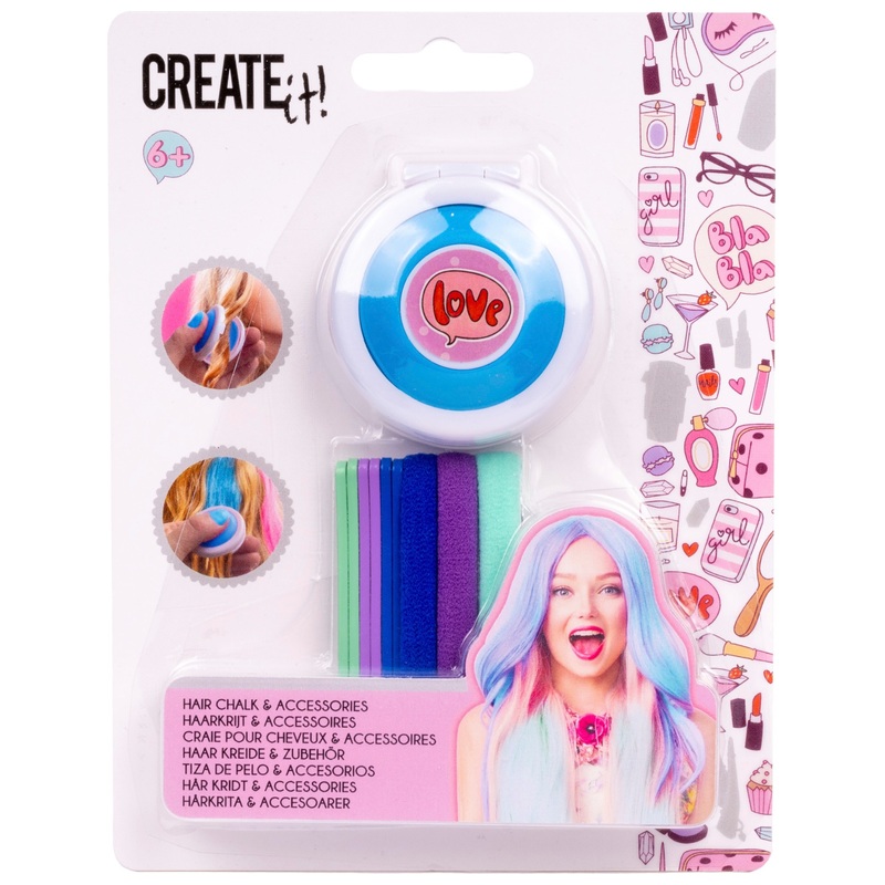 Create It! - Craie et Accessoires pour Cheveux - Modèle Aléatoire