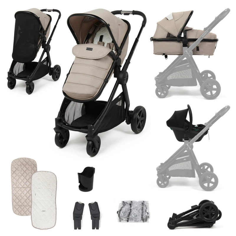 Panorama XTi by Babylo 2-in-1 Travel System in Almond colour UK