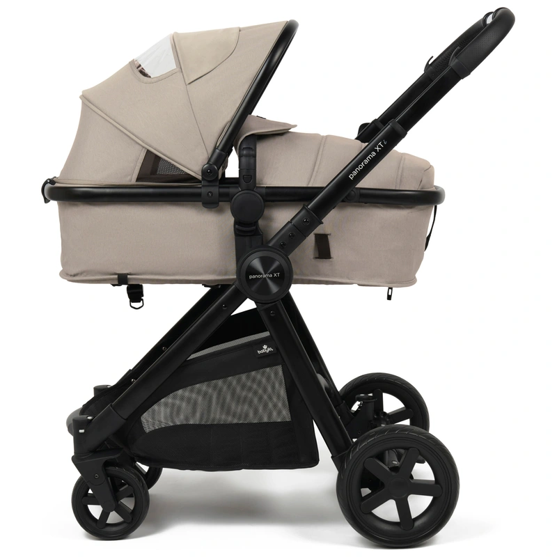 Panorama XTi by Babylo 2-in-1 Travel System with EnfaSafe R129 Car Seat Almond view 5