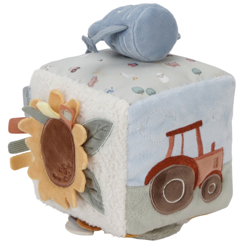 Little Dutch Zachte Activiteitenkubus Little Farm