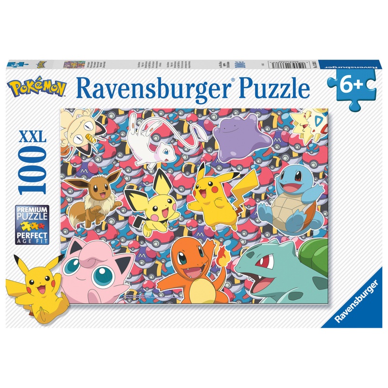Pokémon - Puzzle XXL Prêts pour la Bataille 100 pièces