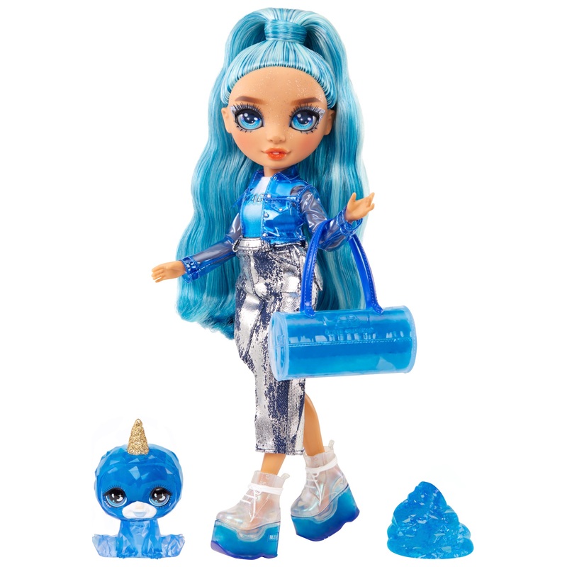 Rainbow High - Poupée Skyler Bradshaw avec Yeti Licorne et Slime