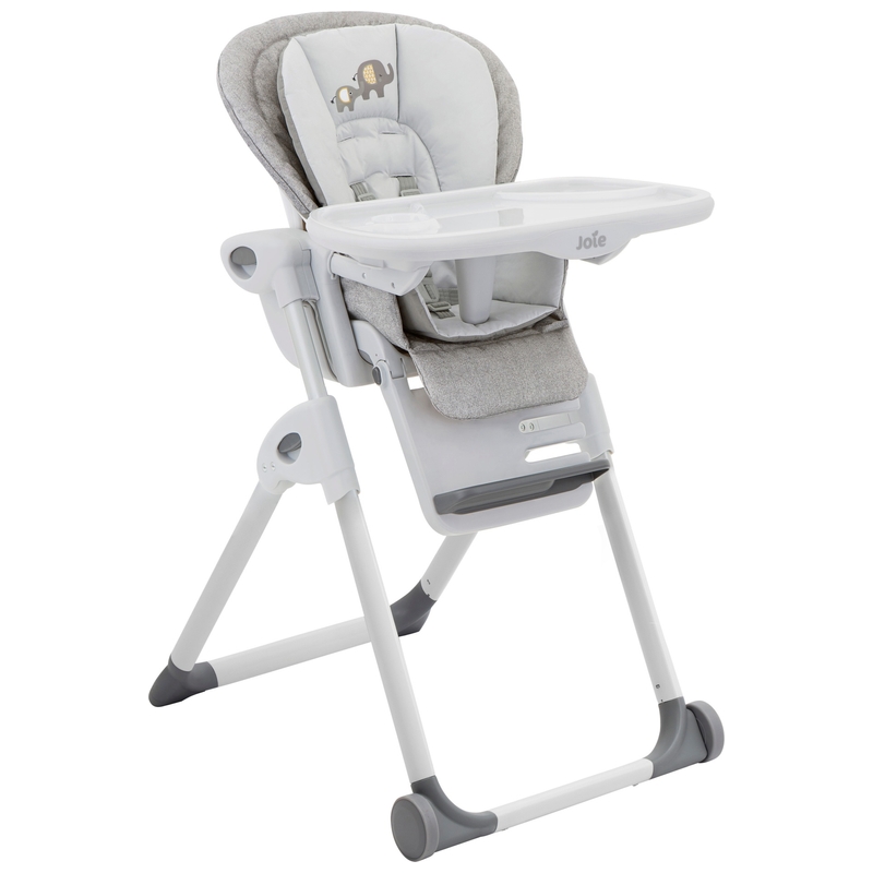 Joie Kinderstoel Mimzy Recline Elephant Duo grijs