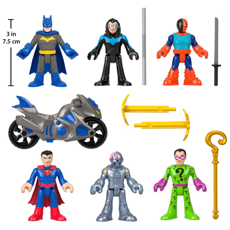 Fisher-Price Imaginext DC Super Friends Action Figures Pack