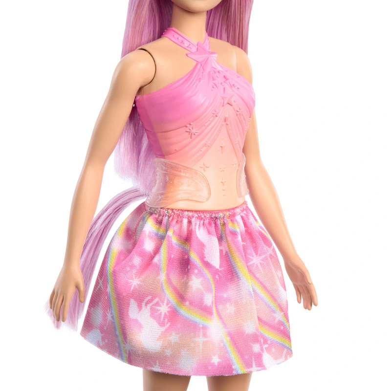 Barbie fantasy doll with pink unicorn friend UK