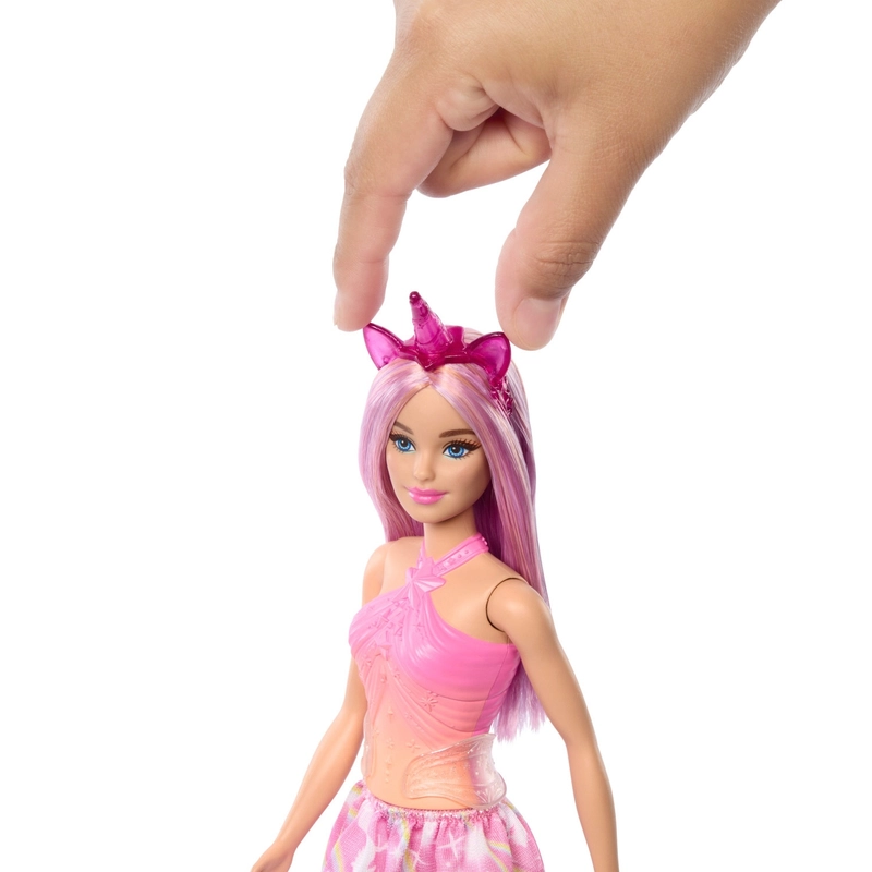 Barbie doll colourful fantasy outfit detail UK