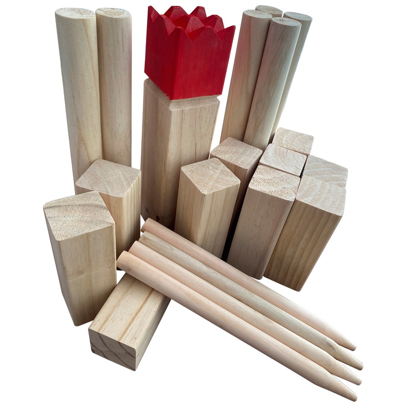 Houten Kubb Spel Werpspel